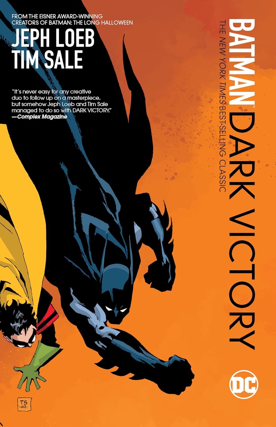 Batman Dark Victory Issues 0-13 Illustrated Paperback Graphic Novel
