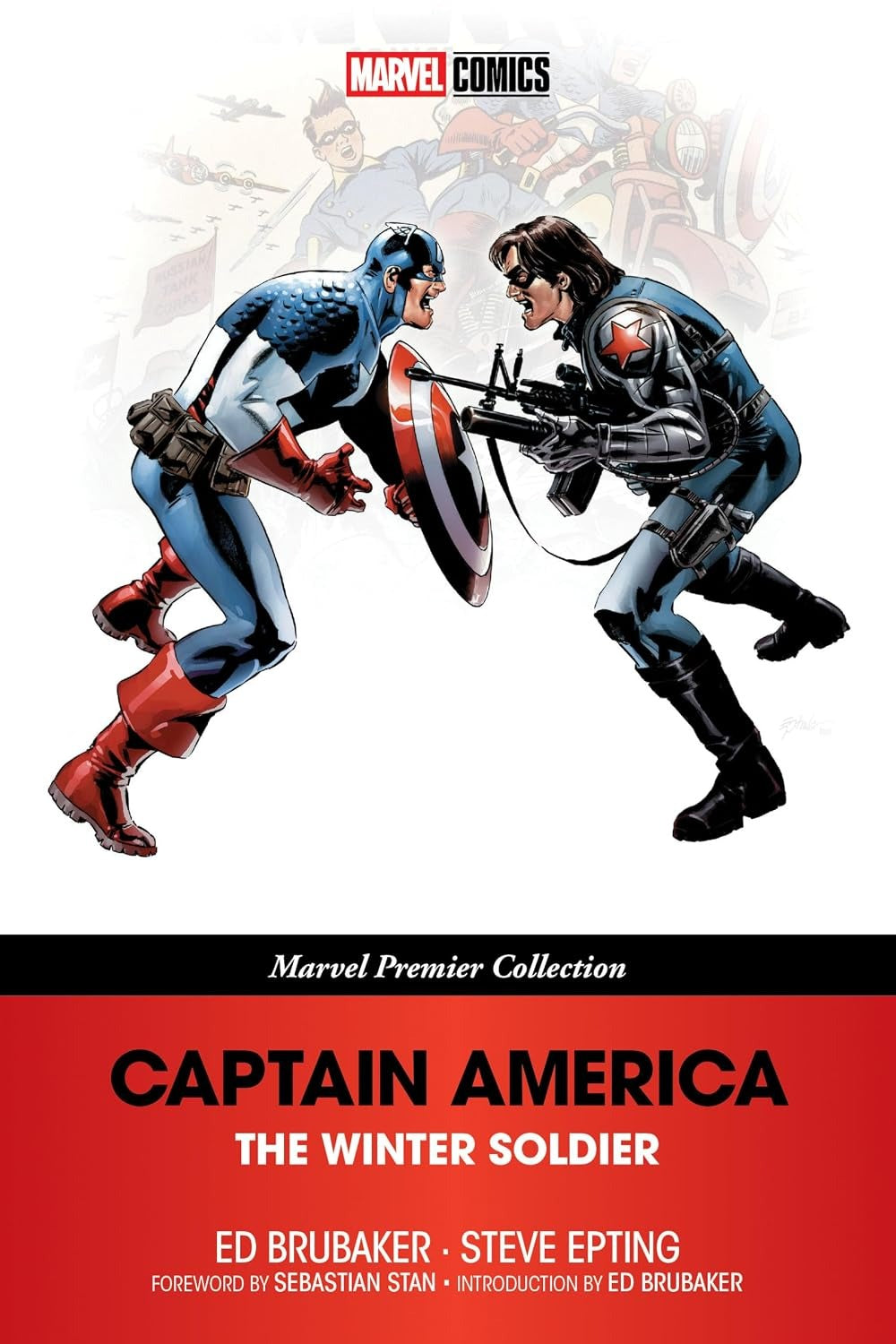 Marvel Premier Collection Captain America The Winter Soldier Paperback Comic Book